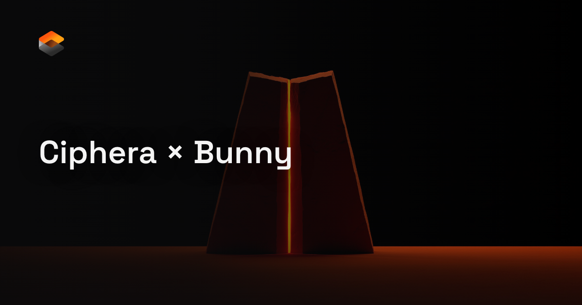 Ciphera × Bunny: A Fully European Stack, Front to Back